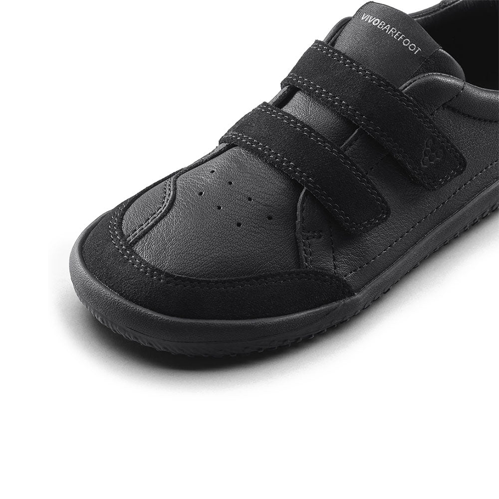 Vivobarefoot - Vivobarefoot Gobi Sneaker School Kids - Obsidian