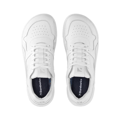 Barebarics - Zing - All White - Leather (Mens)