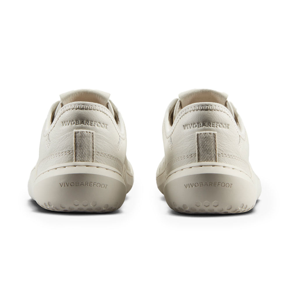 Vivobarefoot Gobi Sneaker Leather (Womens) - Limestone