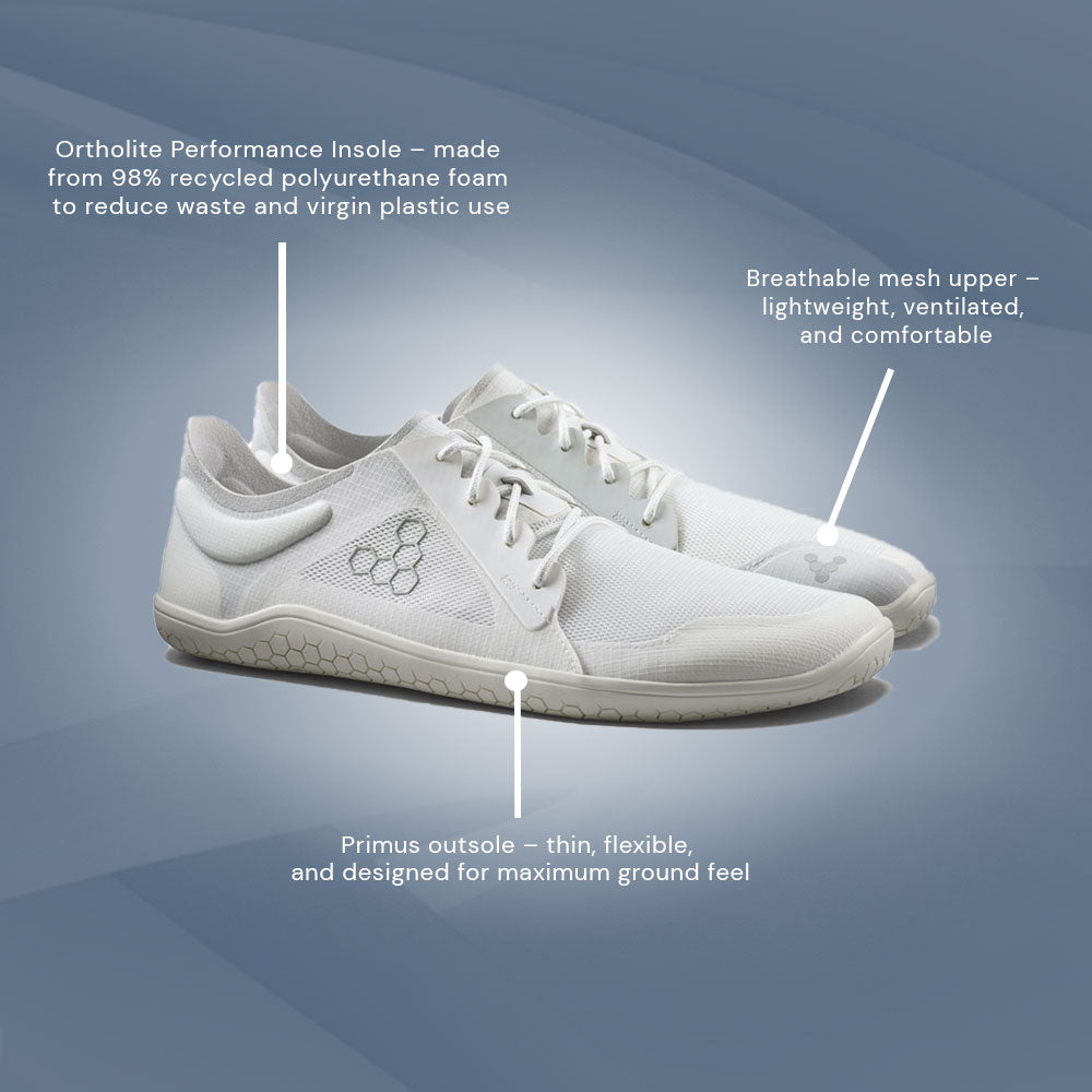 Vivobarefoot Primus Lite IV (Womens) - Mineral