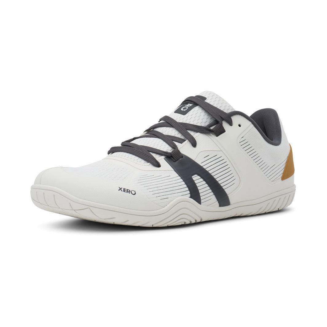 XeroShoes - 360 Rally - Barefoot Court Shoe - Mens - White/Asphalt