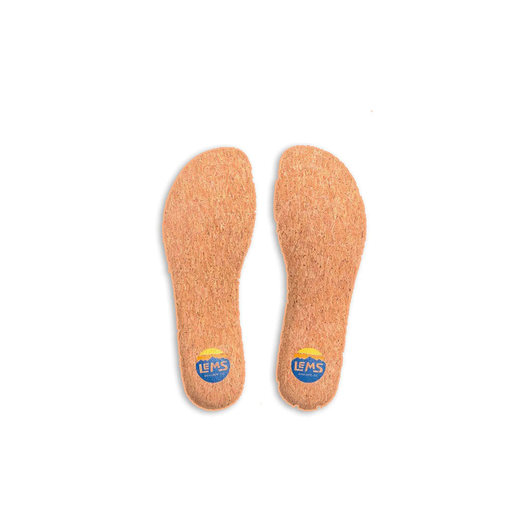 Lems Cork Replacement Insole 3.8mm for CASUAL SOLE MODELS