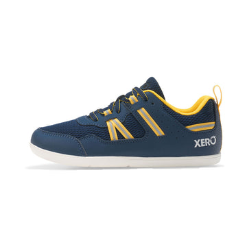 XeroShoes - Prio - Big Kids - Dress Blues / Spectra Yellow