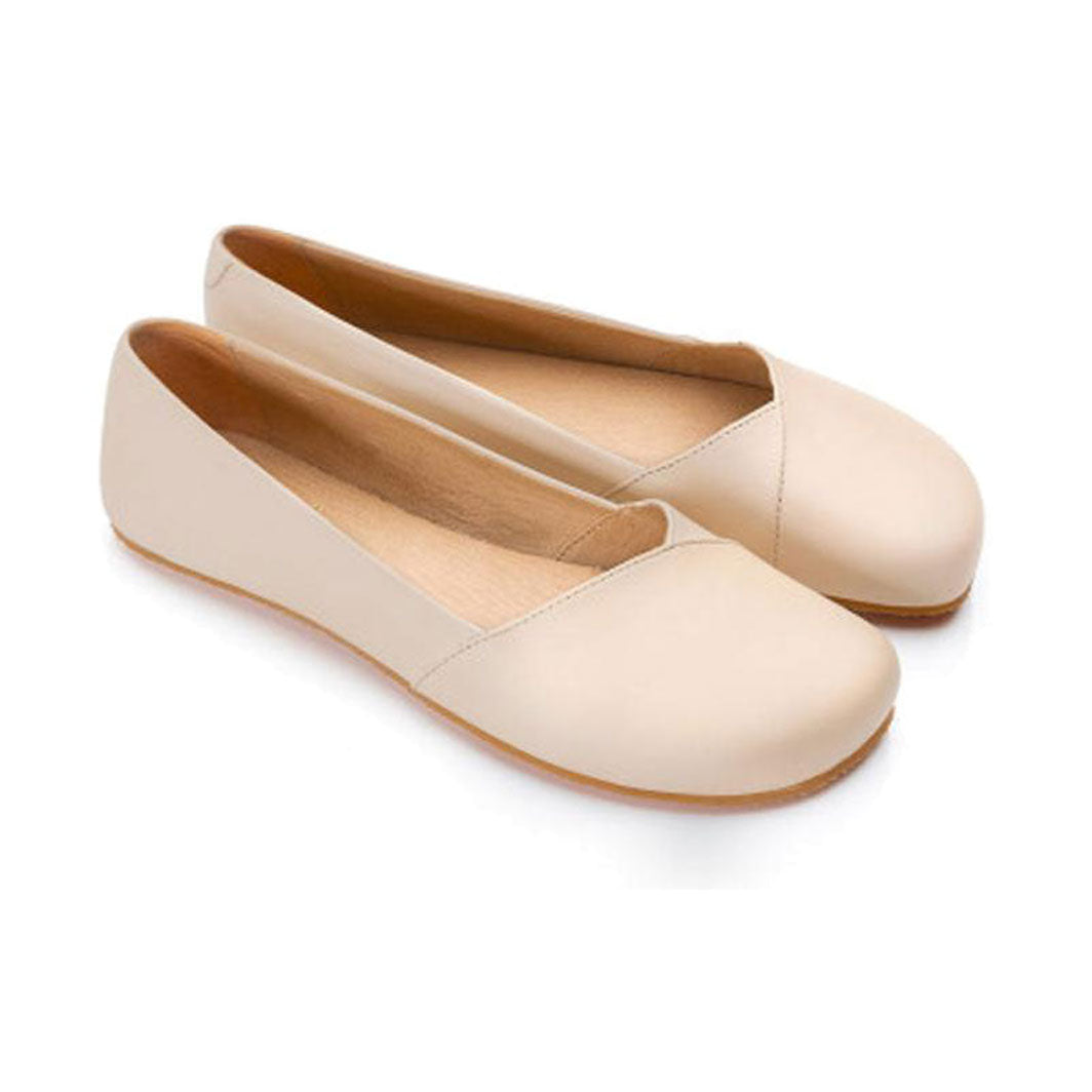 Shapen - PEONY Barefoot Ballerinas - Beige (Womens)