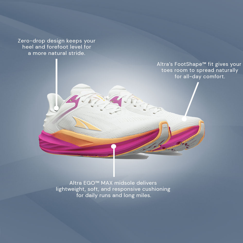 Altra - Torin 8 - White/Orange - Womens