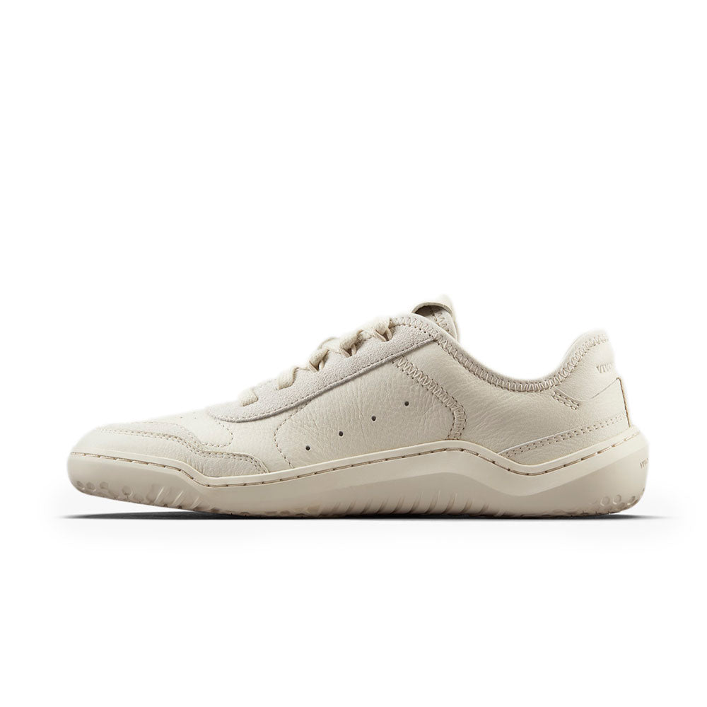 Vivobarefoot Gobi Sneaker Leather (Womens) - Limestone