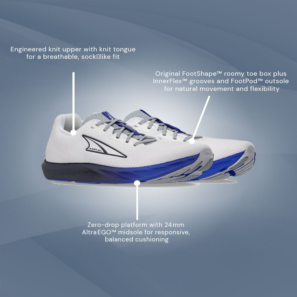 Altra - Escalante 4 - White/Blue - Mens