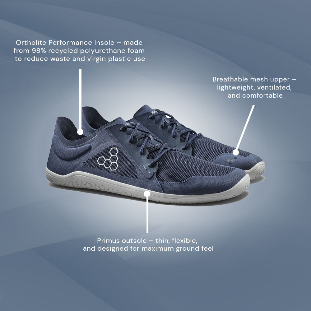 Vivobarefoot - Primus Lite IV (Mens) - Midnight
