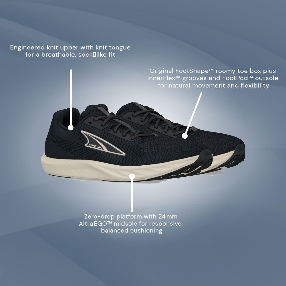 Altra - Escalante 4 - Black/White - Mens