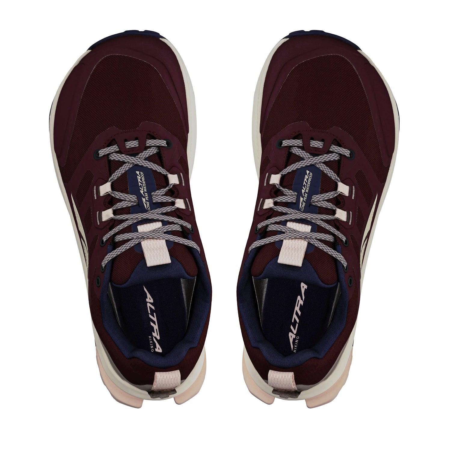 Altra - Lone Peak 9 Waterproof Low - Maroon - Womens