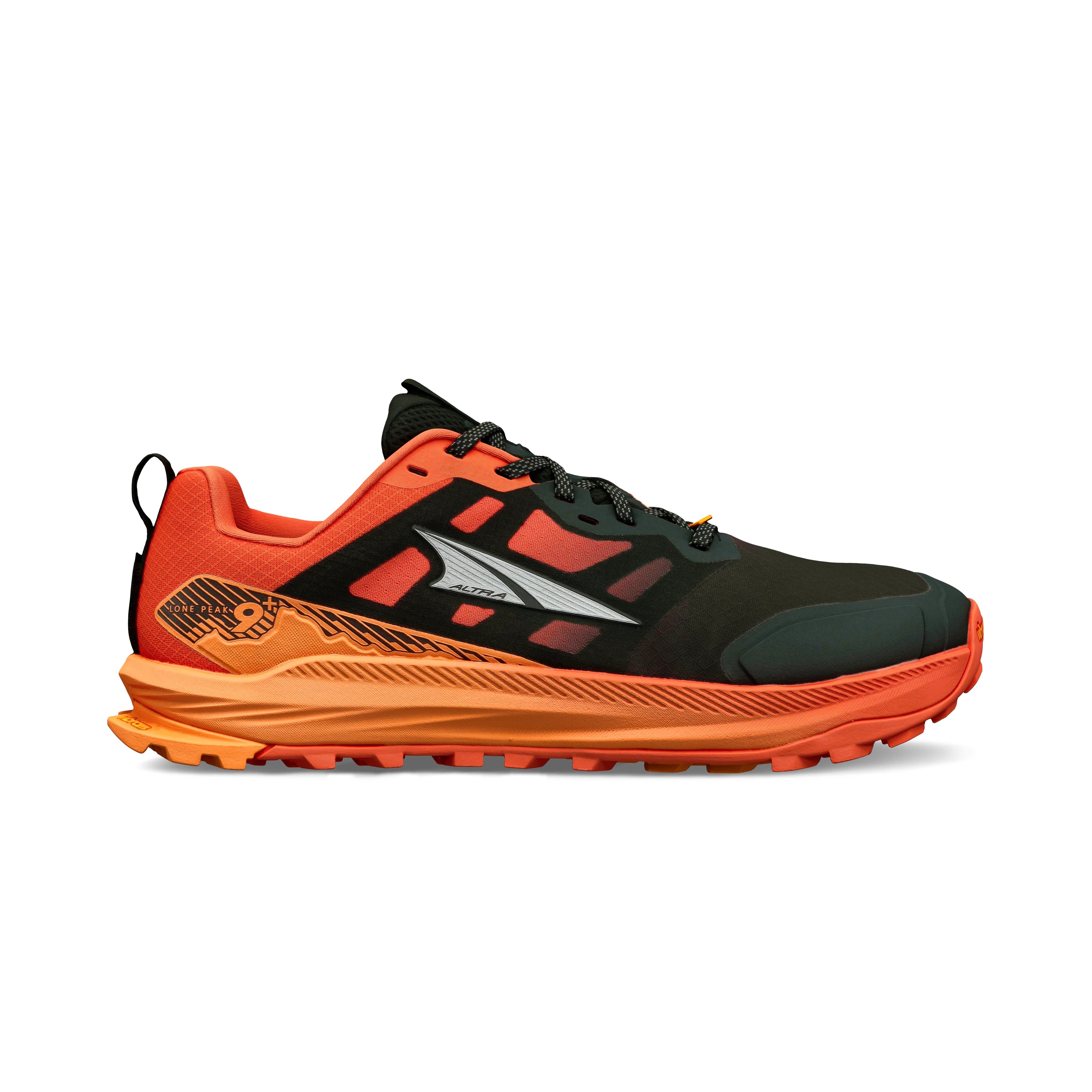 Altra - Lone Peak 9+ Black/Orange - Mens