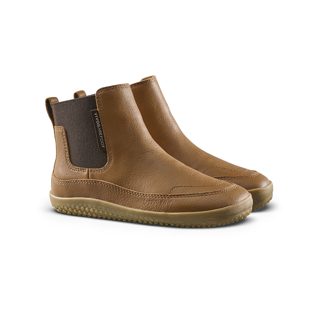 Vivobarefoot - Gobi Chelsea Kids - Acorn