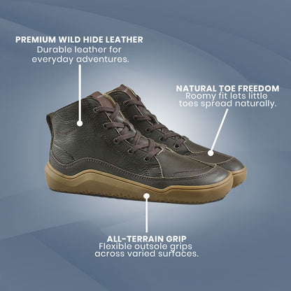 Vivobarefoot - Gobi Boot Juniors - Bracken