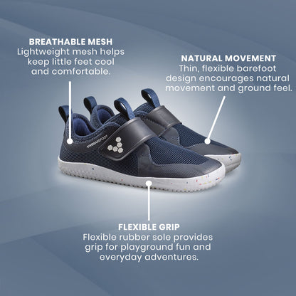 Vivobarefoot - Primus Sport IV Preschool - Deep Ocean