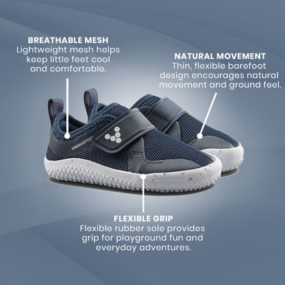 Vivobarefoot - Primus Sport IV Toddlers - Deep Ocean