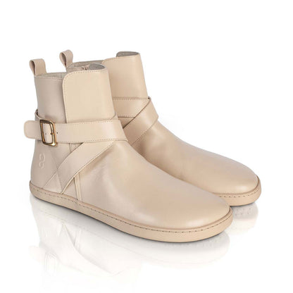 Shapen - DIVINE Barefoot Ankle Boots - Vanilla (Womens)