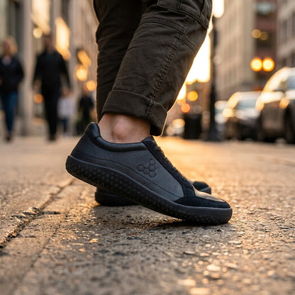 Vivobarefoot - Gobi Sneaker School Juniors - Obsidian
