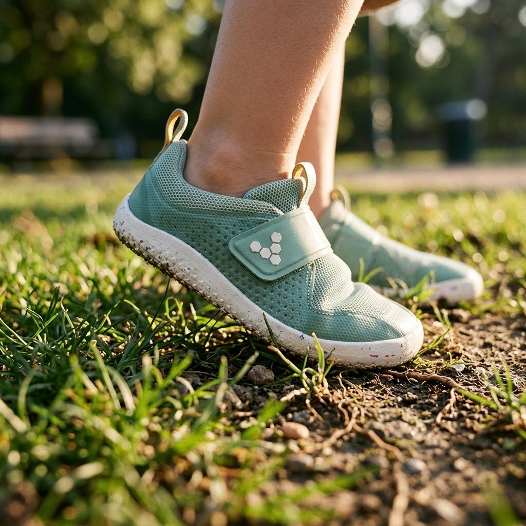 Vivobarefoot - Primus Sport III Kids - Glacial Green