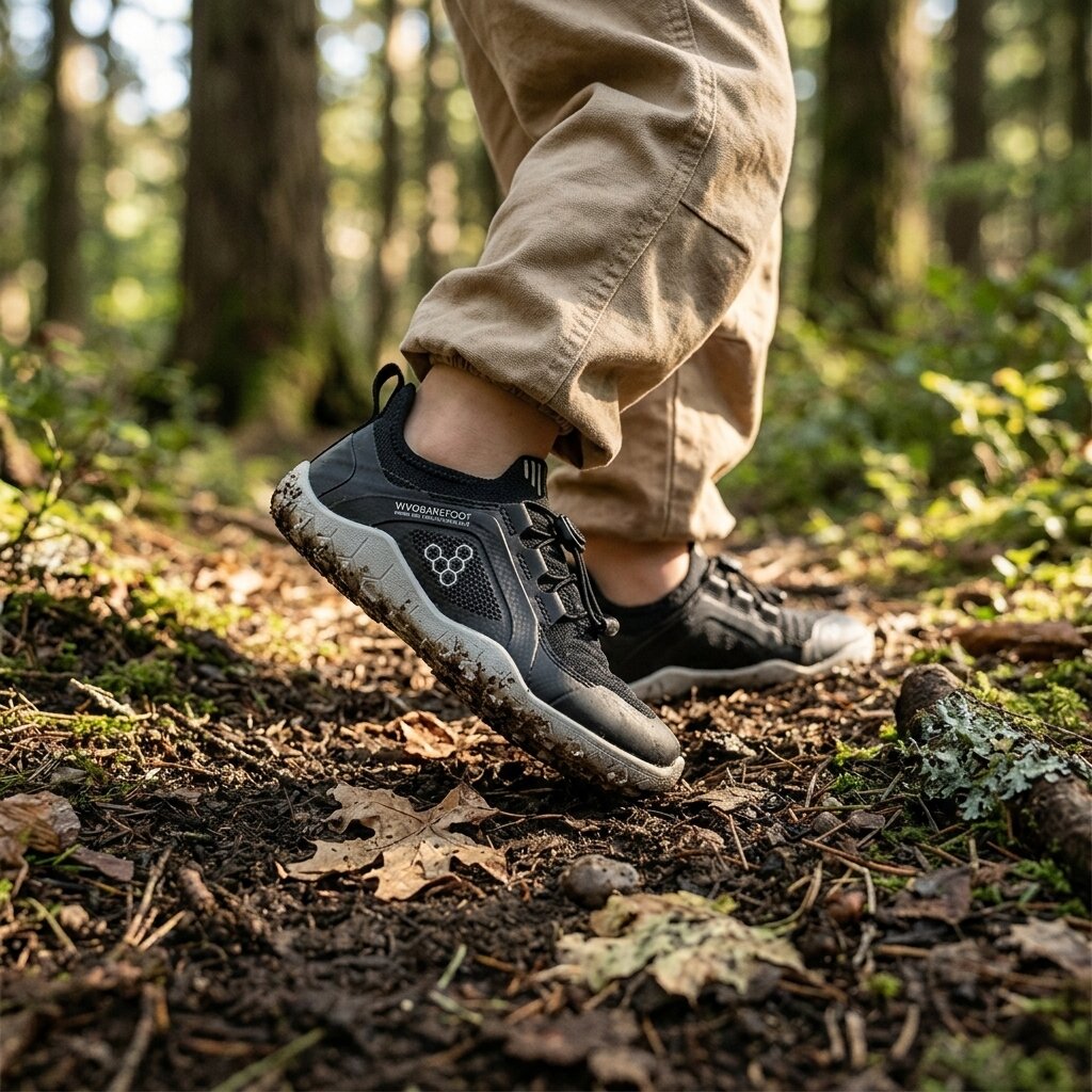 Vivobarefoot - Primus Trail Knit FG Kids - Eclipse