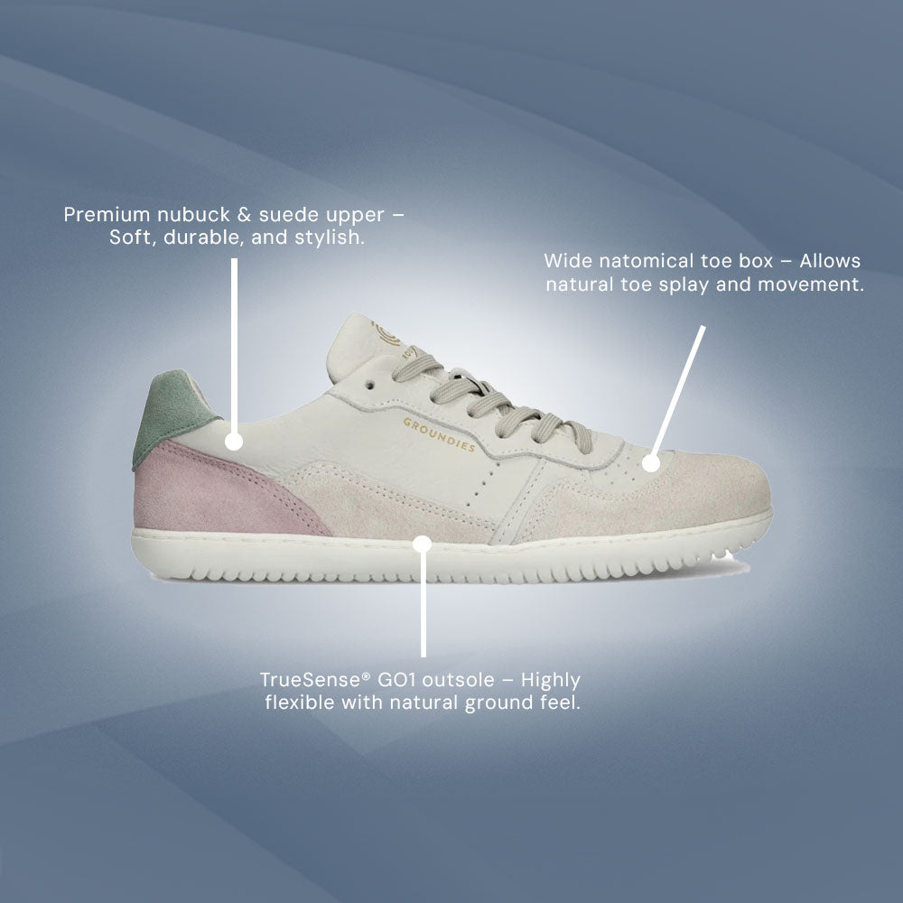 Groundies - Nova GO1 - Beige/Pink (Womens)