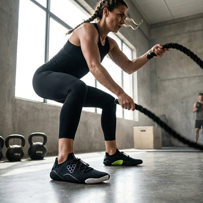 Vivobarefoot Motus Flex (Womens) - Obsidian