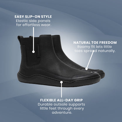 Vivobarefoot - Gobi Chelsea - Obsidian (Womens)