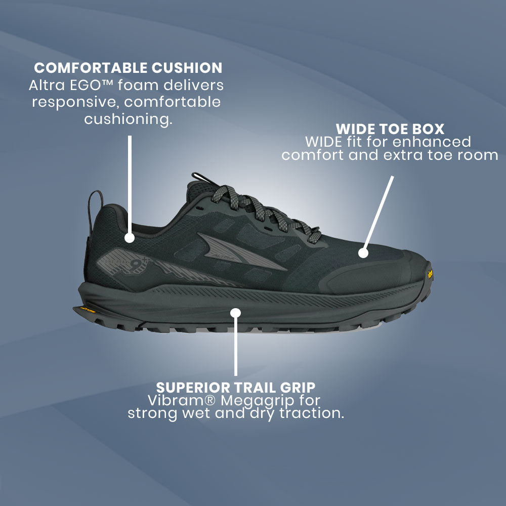 Altra - Lone Peak 9+ WIDE - Black - Womens