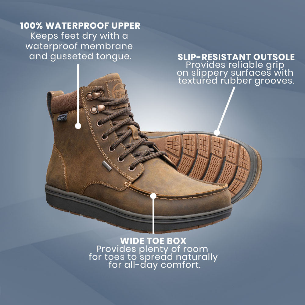 Lems - Boulder Boot Grip WP  - Dakota (Unisex)