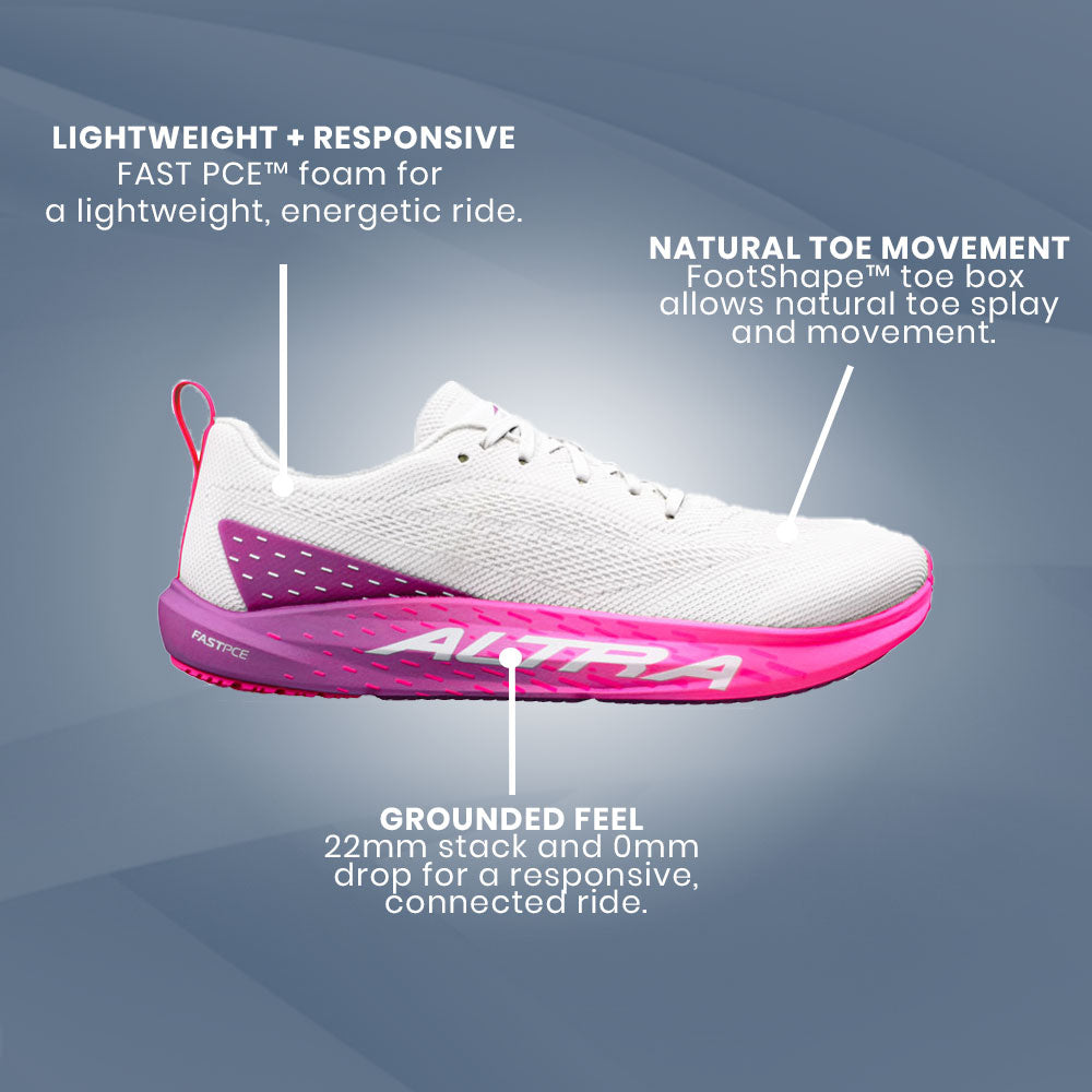 Altra - Vanish Pulse - White/Purple - Womens