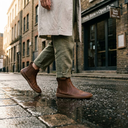 Vivobarefoot - Sensus Chelsea - Dark Tan (Womens)