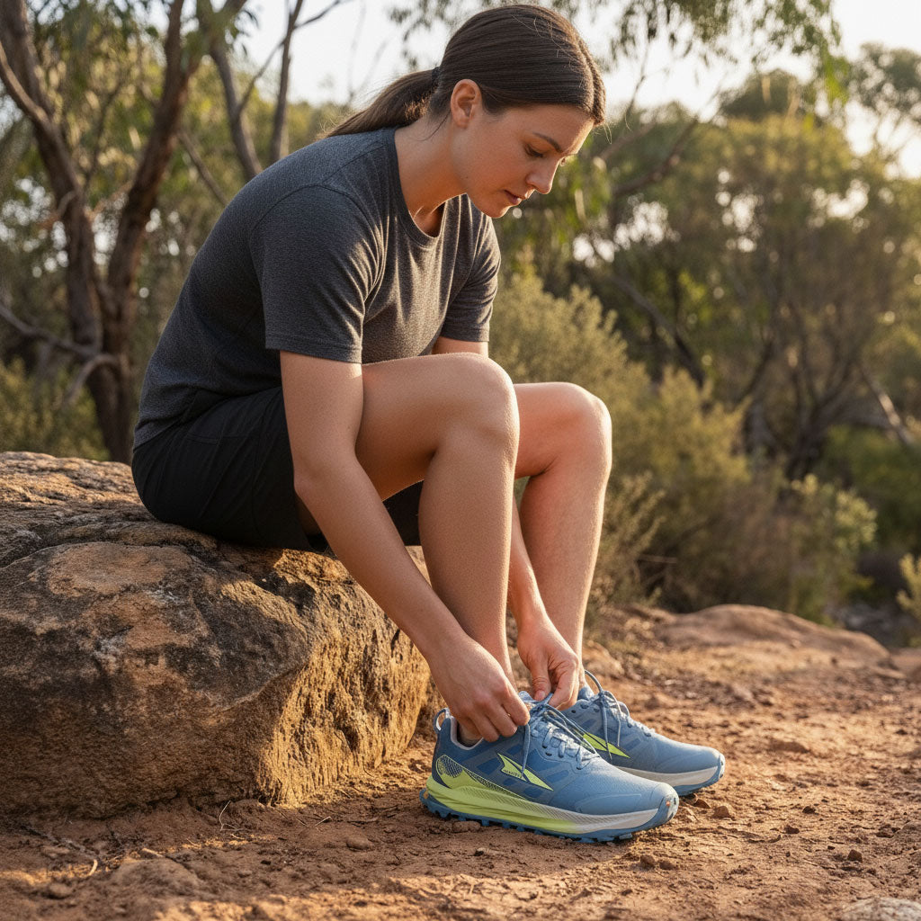 Altra - Lone Peak 9+ Blue/Lime- Womens