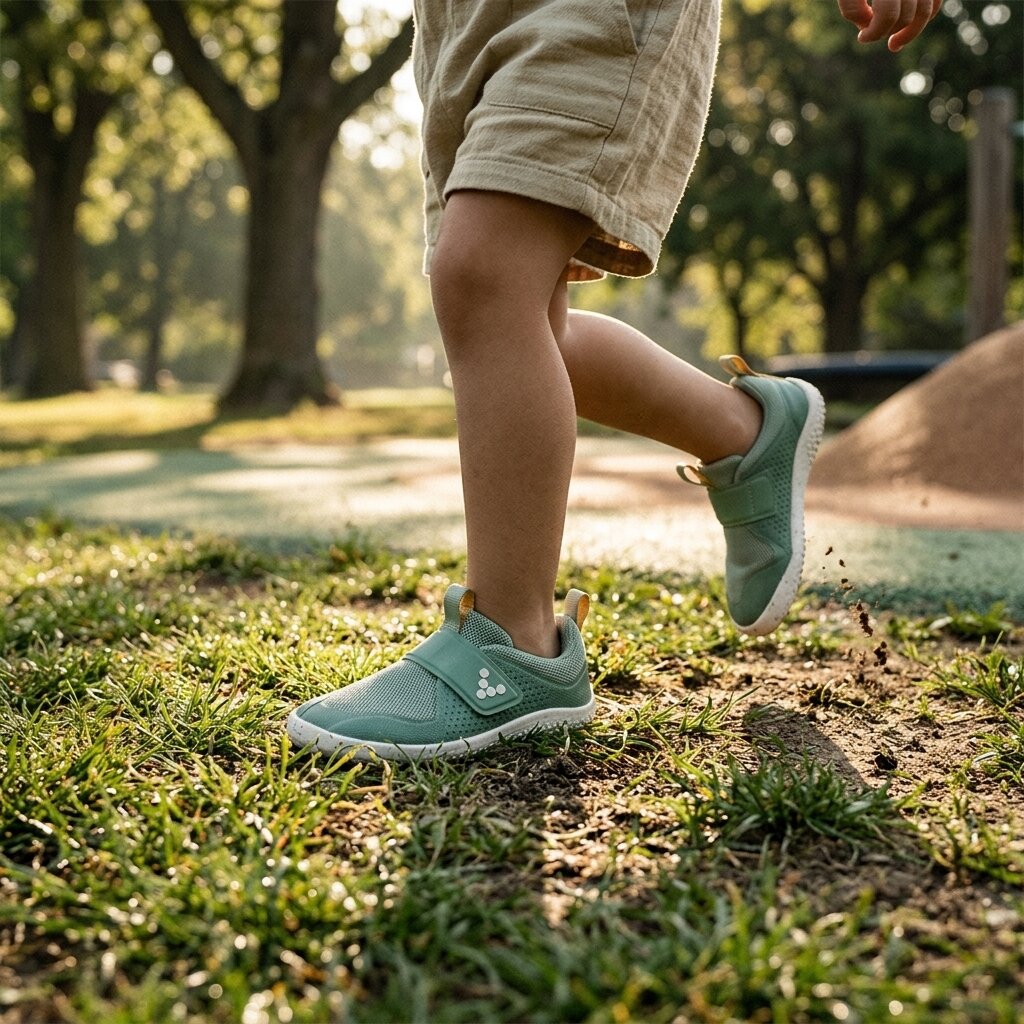 Vivobarefoot - Primus Sport III Kids - Glacial Green