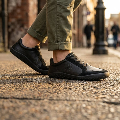 Vivobarefoot - Gobi Sneaker School Juniors - Obsidian