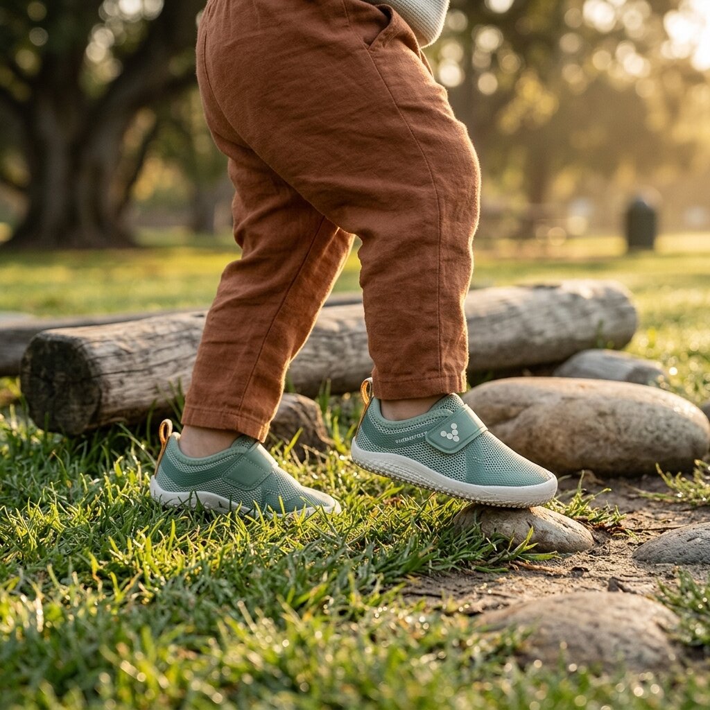 Vivobarefoot - Primus Sport IV Toddlers - Glacial Green