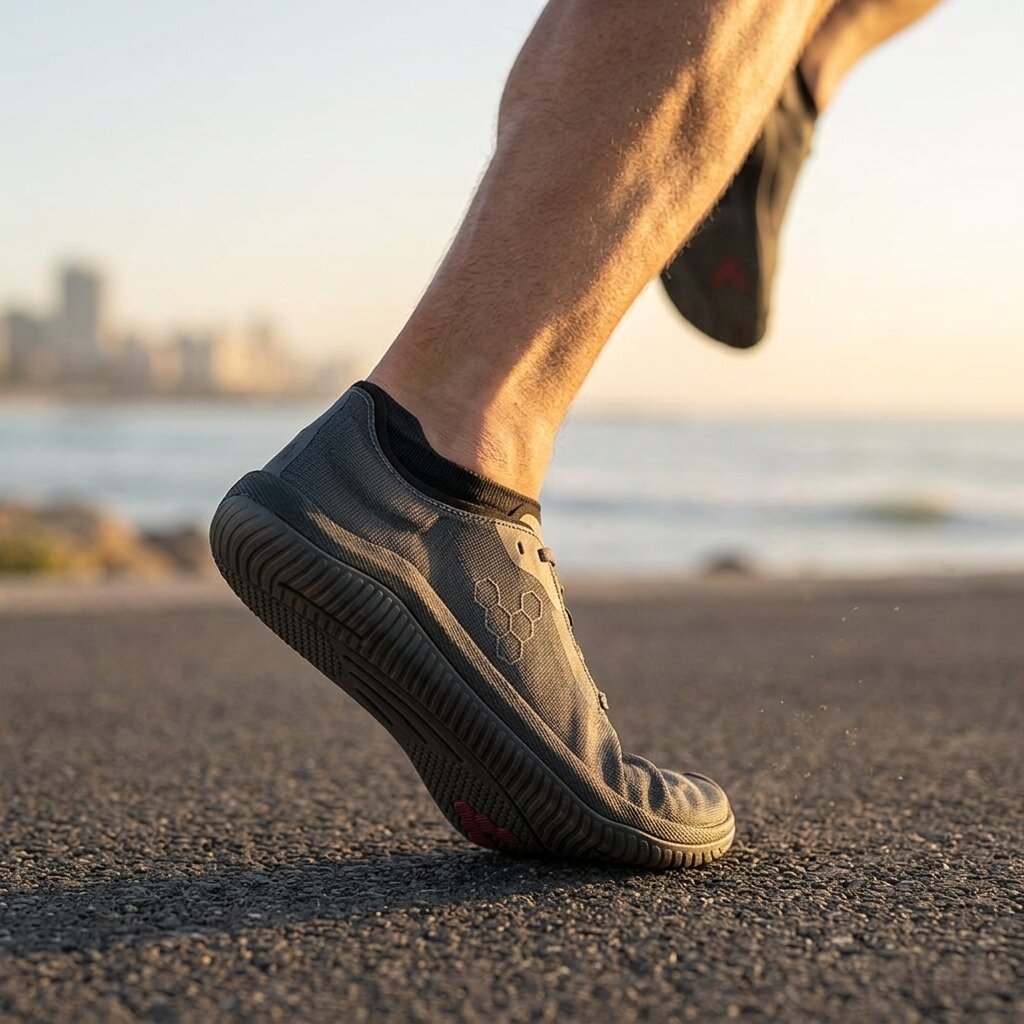 Vivobarefoot - Primus Flow (Mens) - Dark Shadow