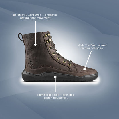 Vivobarefoot - Gobi Boot II - Mole (Womens)