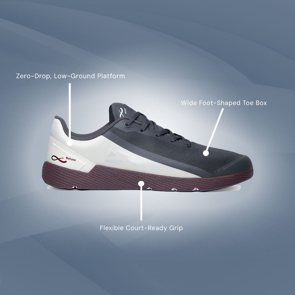 Notace - Michi R1 - Grey/Burgundy - Mens