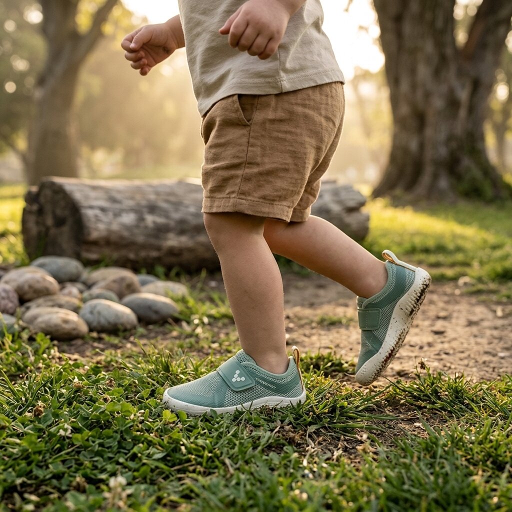 Vivobarefoot - Primus Sport IV Toddlers - Glacial Green
