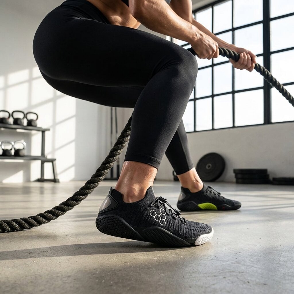 Vivobarefoot Motus Flex (Womens) - Obsidian