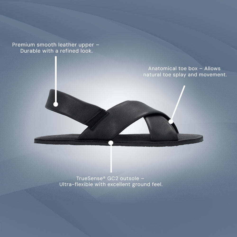 Groundies - Verona - Black (Womens)