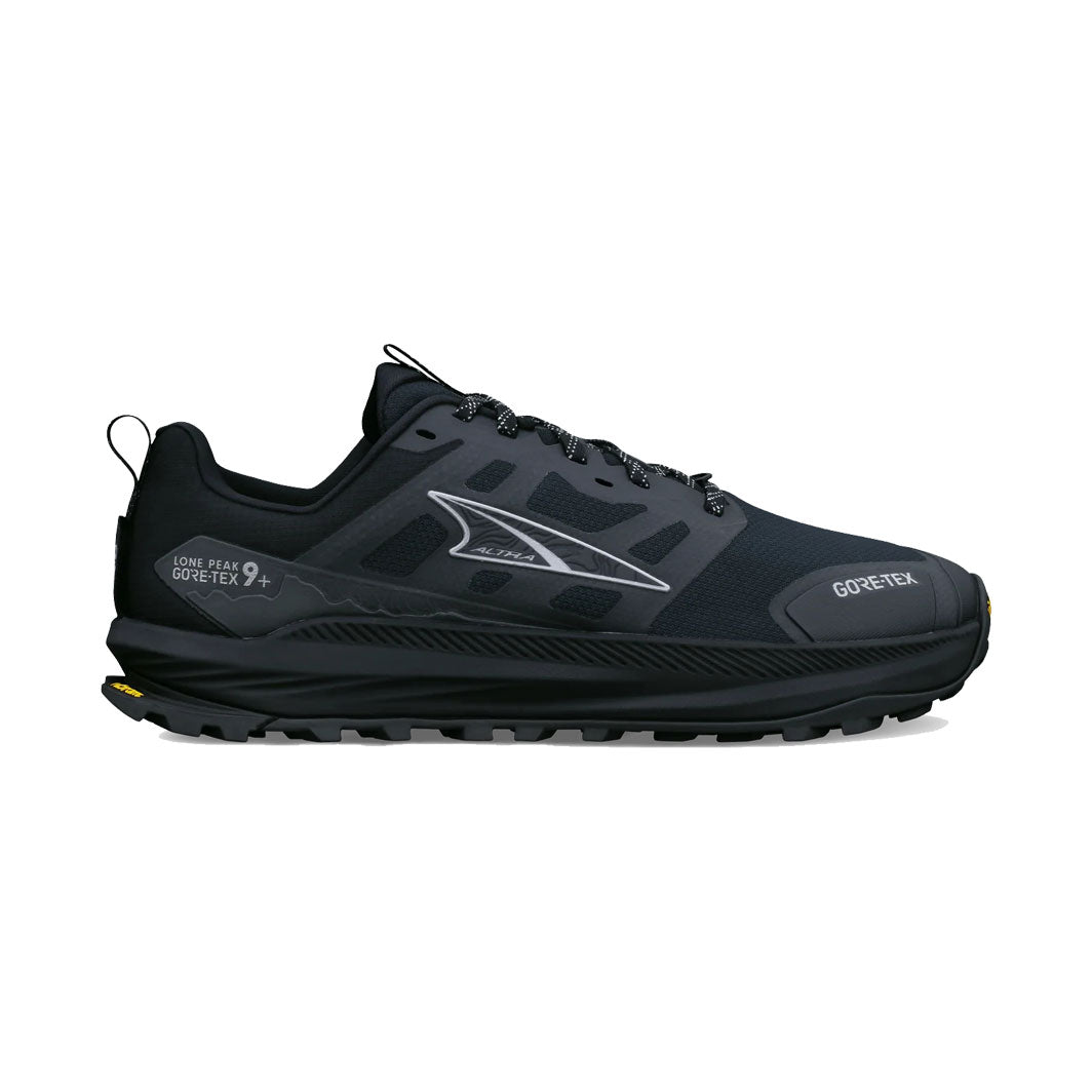 Altra - Lone Peak 9+ GTX Waterproof- Black/Black - Womens