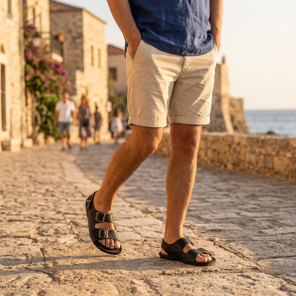 Freet - Salcombe Sandal - Black (Unisex)