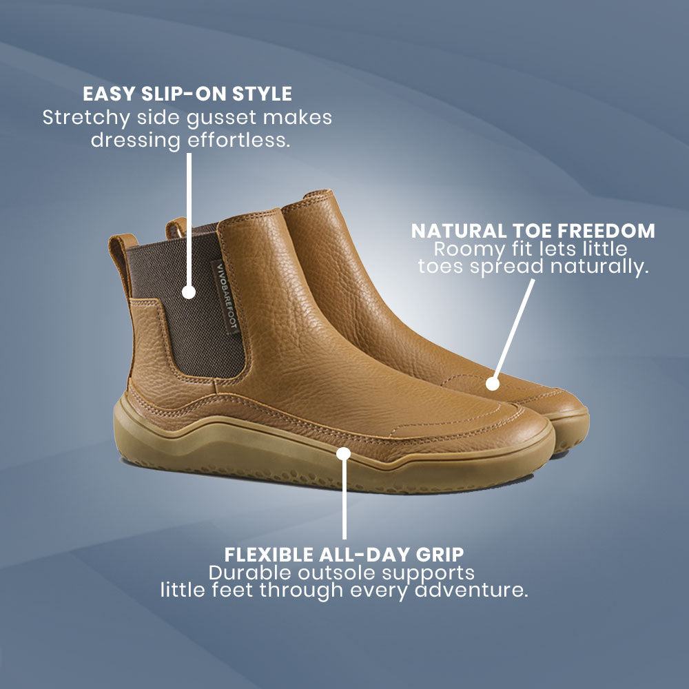 Vivobarefoot - Gobi Chelsea Juniors - Acorn