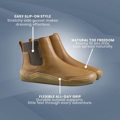 Vivobarefoot - Gobi Chelsea Juniors - Acorn