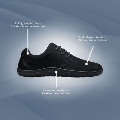 Freet - York 3 - Black (Unisex)