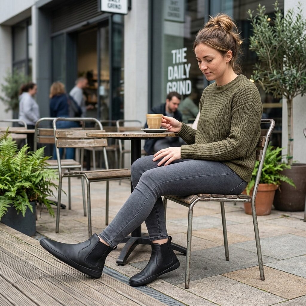 Vivobarefoot - Sensus Chelsea - Obsidian (Womens)