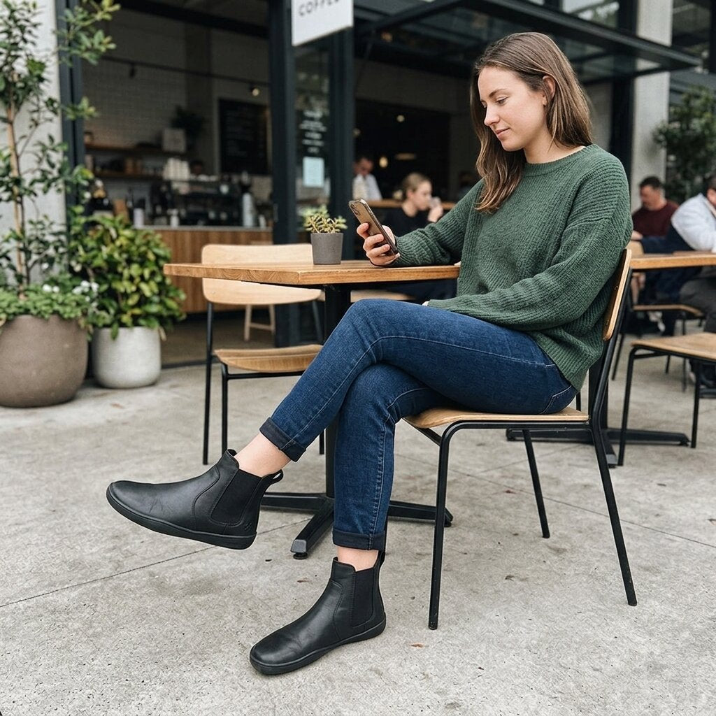 Vivobarefoot - Sensus Chelsea - Obsidian (Womens)