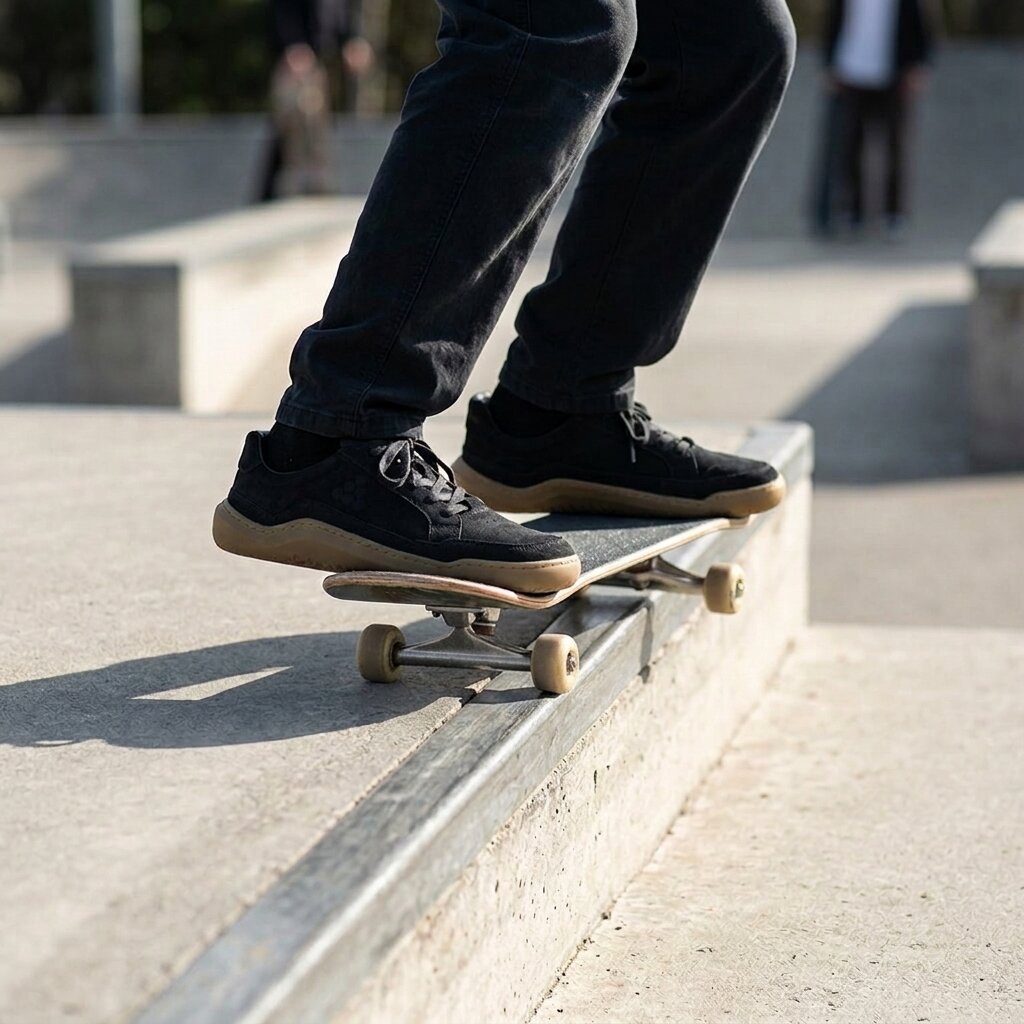 Vivobarefoot Gobi Sneaker Skate MLG (Mens) - Obsidian