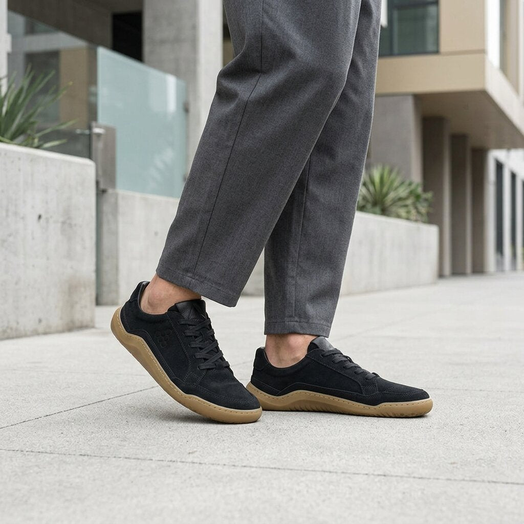 Vivobarefoot Gobi Sneaker Skate MLG (Mens) - Obsidian