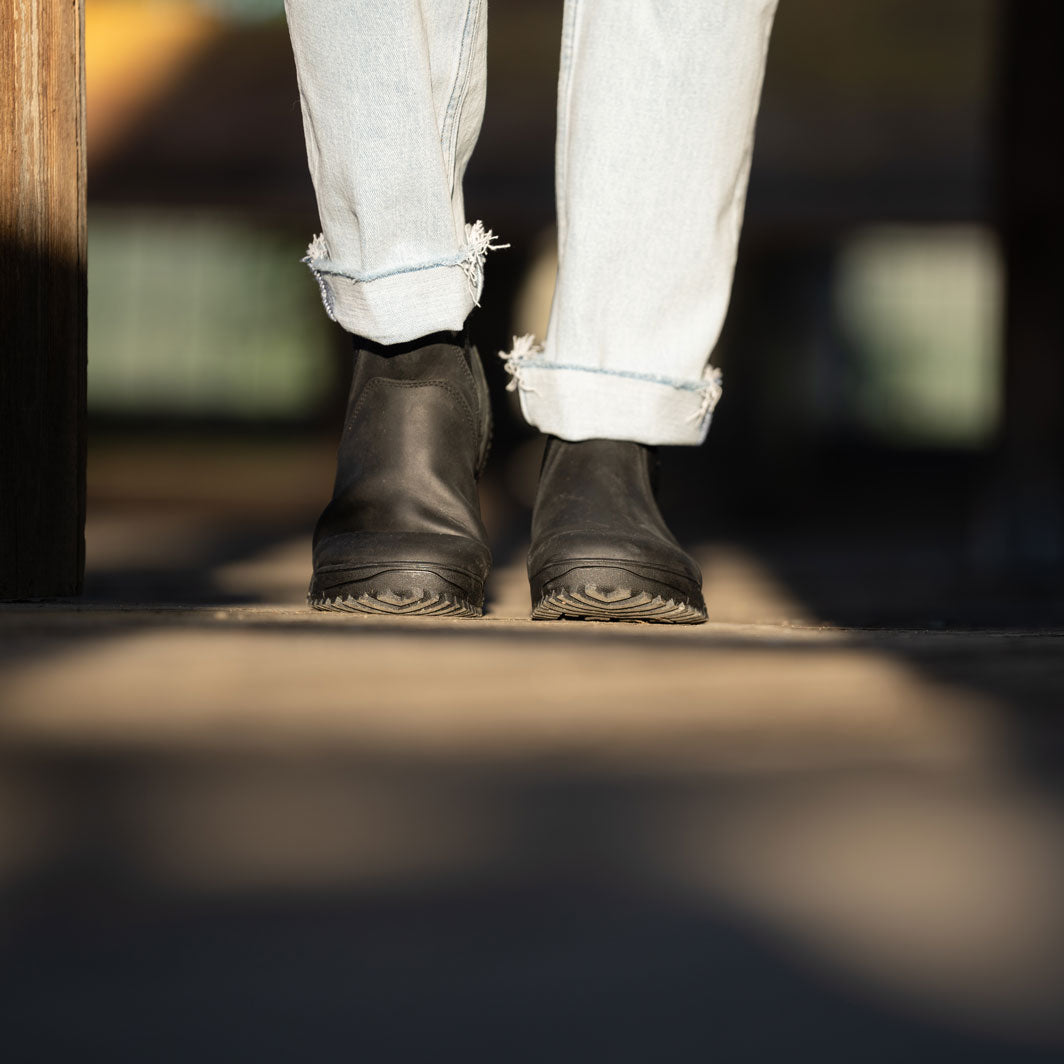XeroShoes - Ridgeway Leather Chelsea Boot - Mens - Black